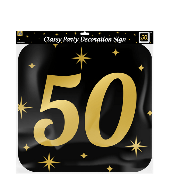 Deurbord 50 Jaar 50cm van Paper Dreams koop je bij Partywinkel