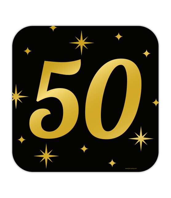 Deurbord 50 Jaar 50cm van Paper Dreams koop je bij Partywinkel