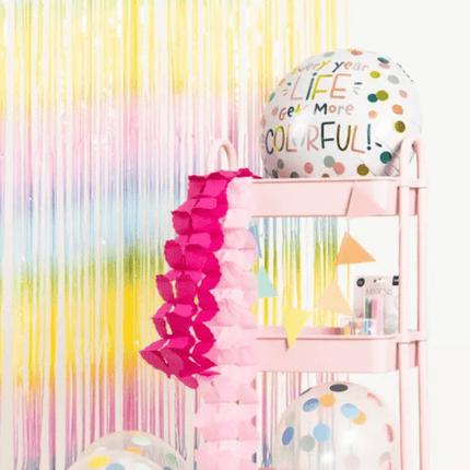 Deurgordijn Ombre Pastel 2m van Folat koop je bij Partywinkel