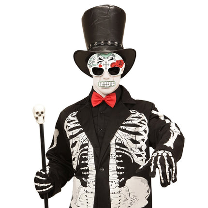 Dia De Los Muertos Bril van Widmann koop je bij Partywinkel