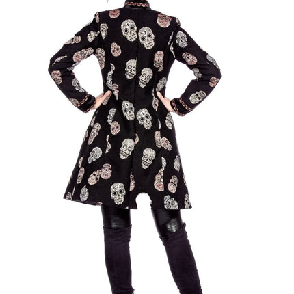 Dia De Los Muertos Jas Dames van Wilbers & Wilbers koop je bij Partywinkel