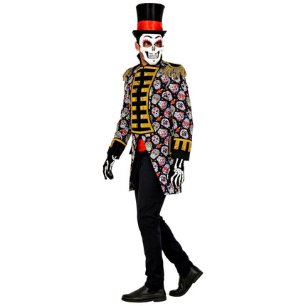 Dia De Los Muertos Jas Heren Neon van Widmann koop je bij Partywinkel