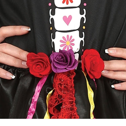 Dia De Los Muertos Jurk Dames van Fiestas Guirca koop je bij Partywinkel