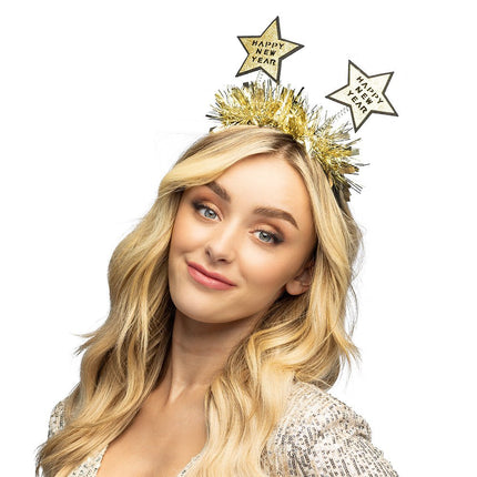 Diadeem Shine 'Happy new year' van Boland koop je bij Partywinkel