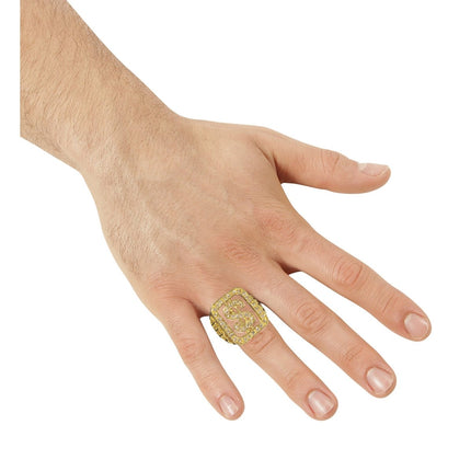 Diamant Ring Goud van Widmann koop je bij Partywinkel