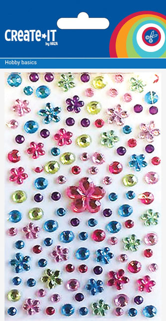 Diamantjes Create - It Bloemen Mix van Haza Witbaard koop je bij Partywinkel