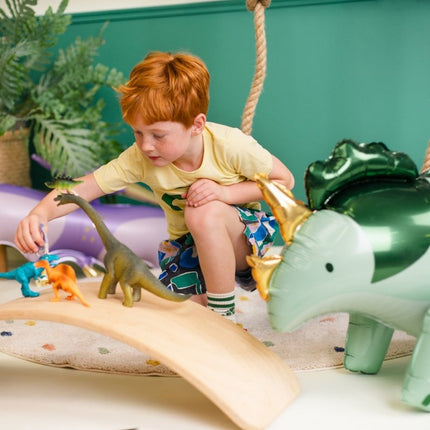 Dino Helium Ballon Leeg 93cm van Partydeco koop je bij Partywinkel