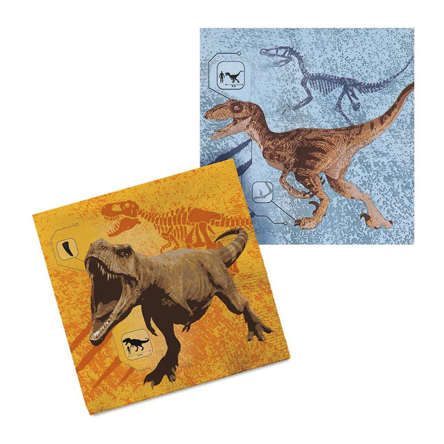 Dino Servetten 33cm 20st van Boland koop je bij Partywinkel