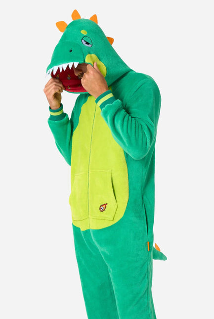 Dinosaurus Onesie Heren van OppoSuits koop je bij Partywinkel