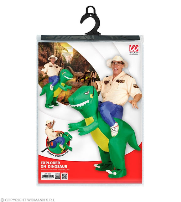 Dinosaurus Pak Heren Carry Me van Widmann koop je bij Partywinkel