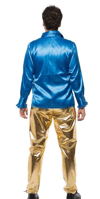 Disco Broek Goud van Partychimp koop je bij Partywinkel