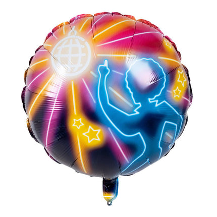 Disco Fever Helium Ballon 45cm leeg van Boland koop je bij Partywinkel