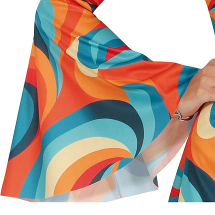 Disco Pak Blauw Oranje Dames van Fiestas Guirca koop je bij Partywinkel