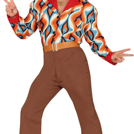 Disco Pak Blauw Oranje Heren van Fiestas Guirca koop je bij Partywinkel