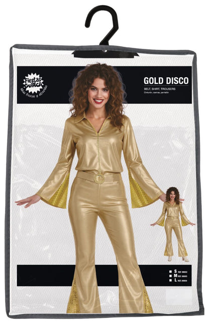 Disco Pak Goud Dames 3 delig van Fiestas Guirca koop je bij Partywinkel
