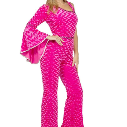 Disco Pak Roze Dames 2 delig van Wilbers & Wilbers koop je bij Partywinkel