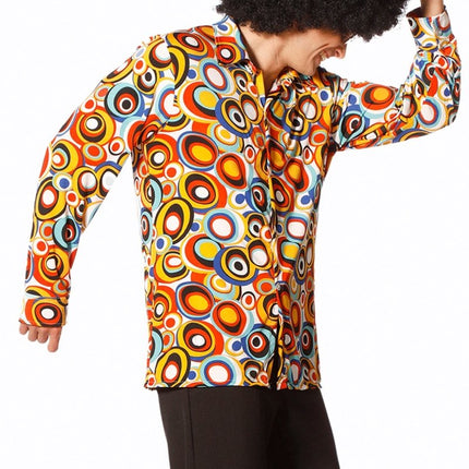 Disco Shirt Jaren 70 van Wilbers & Wilbers koop je bij Partywinkel