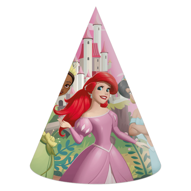 Disney Prinsessen Feesthoedjes 6st van Procos koop je bij Partywinkel