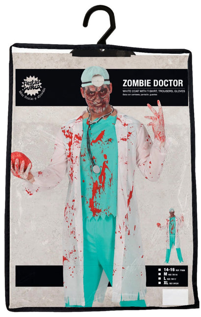 Dokter Kostuum Zombie 3 delig van Fiestas Guirca koop je bij Partywinkel