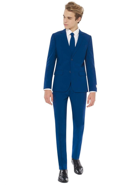 Donkerblauw Pak Jongen Tiener OppoSuits van OppoSuits koop je bij Partywinkel