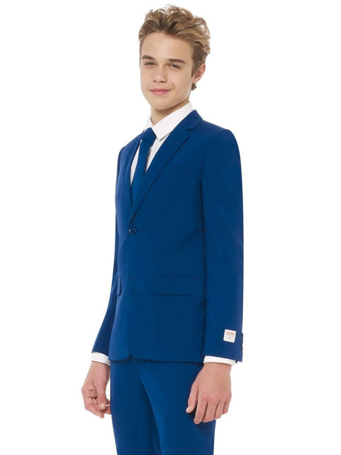 Donkerblauw Pak Jongen Tiener OppoSuits van OppoSuits koop je bij Partywinkel