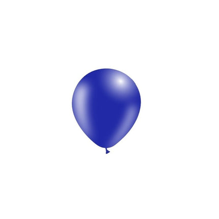 Donkerblauwe Ballonnen 14cm 100st van Balloonia koop je bij Partywinkel