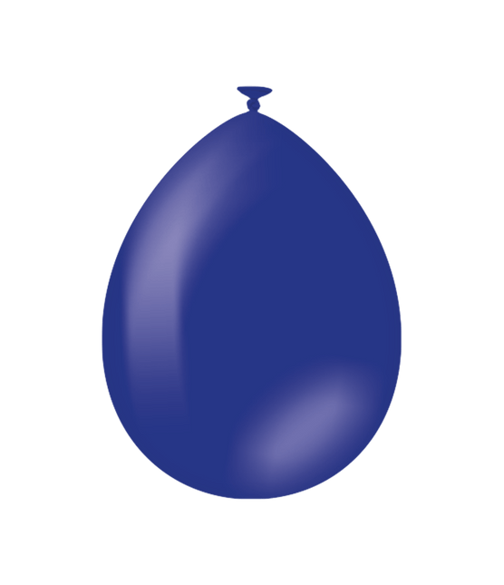 Donkerblauwe Ballonnen 30cm 50st van Paper Dreams koop je bij Partywinkel