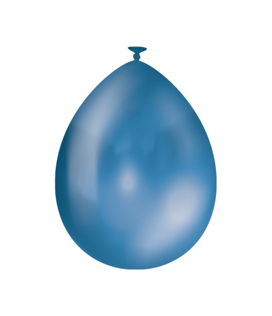 Donkerblauwe Ballonnen Metallic 30cm 50st van Paper Dreams koop je bij Partywinkel