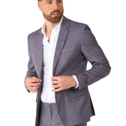 Donkergrijs Pak Heren OppoSuits van OppoSuits koop je bij Partywinkel