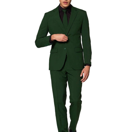 Donkergroen Pak Heren OppoSuits van OppoSuits koop je bij Partywinkel
