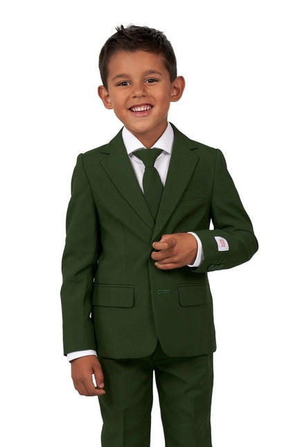 Donkergroen Pak Jongen OppoSuits van OppoSuits koop je bij Partywinkel