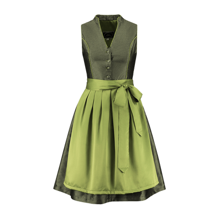 Donkergroene Dirndl Jurk Oktoberfest Dames 2 Delig van Haus Huberts koop je bij Partywinkel
