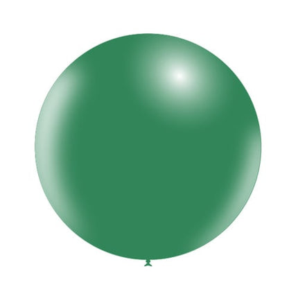 Donkergroene Reuze Ballon 60cm van Balloonia koop je bij Partywinkel