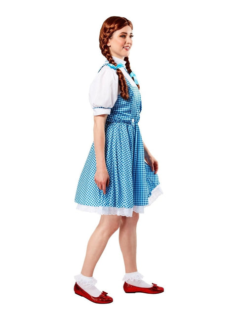 Dorothy Kostuum Tieners Blauw Wit Meisjes van Rubies koop je bij Partywinkel