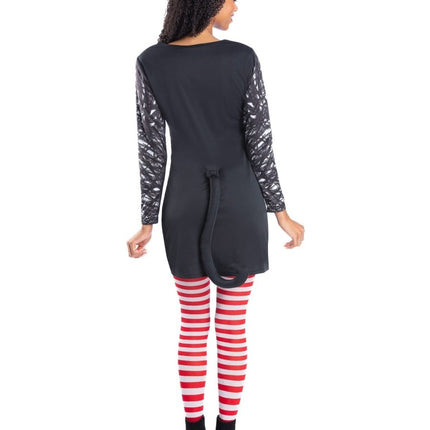 Dr Seuss Cat in the Hat Ladies Kostuum van Smiffys koop je bij Partywinkel