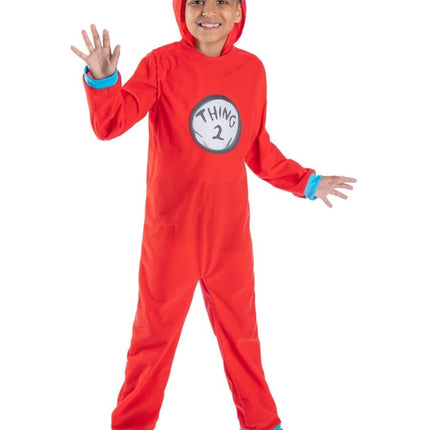 Dr Seuss Cat in the Hat, Thing 1 & 2 Kostuum Uni kids van Smiffys koop je bij Partywinkel