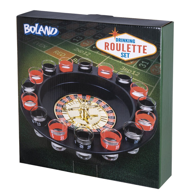 Drankspel Roulette Rad 19 delig van Boland koop je bij Partywinkel