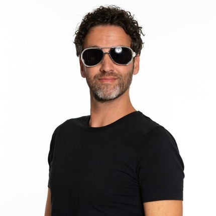 Elvis Bril Zilver van Partychimp koop je bij Partywinkel