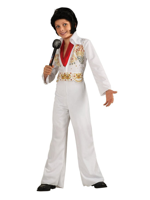 Elvis Eagle Jumpsuit Deluxe Jongen van Rubies koop je bij Partywinkel
