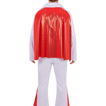 Elvis White Jumpsuit Heren van Smiffys koop je bij Partywinkel