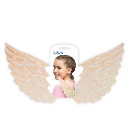 Engel Vleugels Parelmoer 45cm van Boland koop je bij Partywinkel