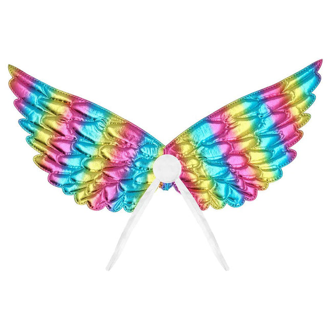 Engel Vleugels Regenboog 45cm van Boland koop je bij Partywinkel