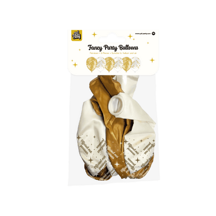 Fancy party latex ballonnen - Pensioen van Paper Dreams koop je bij Partywinkel