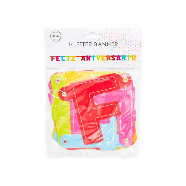 Feliz AniversáRio Letterslinger van WeFiesta koop je bij Partywinkel