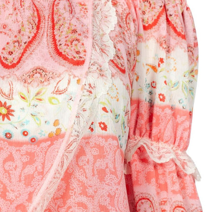 Festival Blouse Dames Roze van Wilbers & Wilbers koop je bij Partywinkel
