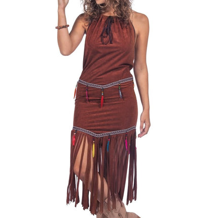 Festival Jurk Dames Indianen van Wilbers & Wilbers koop je bij Partywinkel