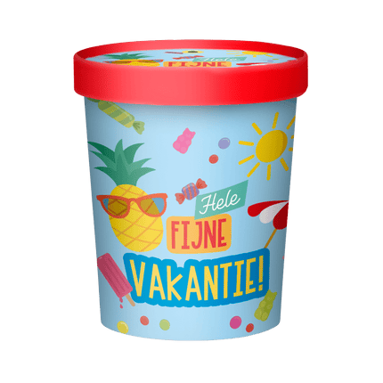 Fijne Vakantie Snoepbakje 14cm van Paper Dreams koop je bij Partywinkel