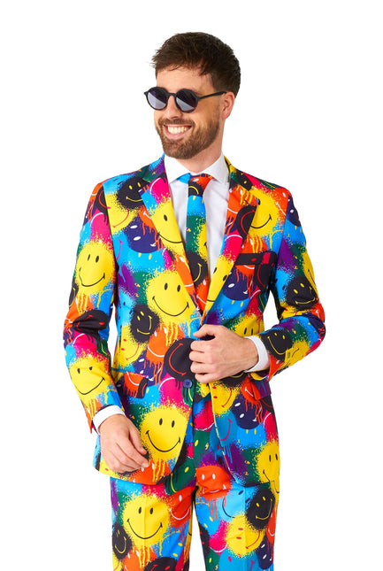 Smiley Drip Suit Men <tc>OppoSuits</tc>