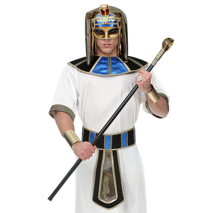 Farao Spadserestok Sort Guld