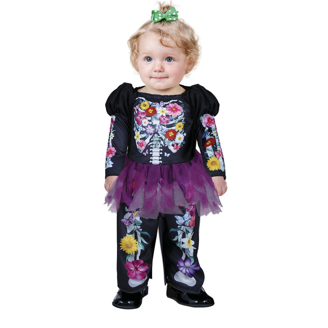 Dia De Los Muertos-kostume til baby
